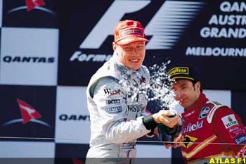 Mika wins at Melbourne 1998