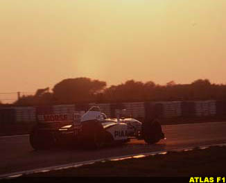 Tyrrell rides off into the sunset
