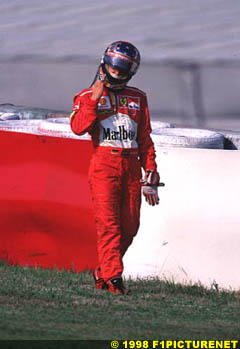 Michael Schumacher retires