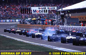 The worst grid position for Schumacher
