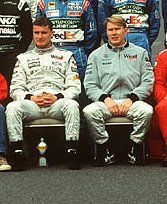 Coulthard and Hakkinen