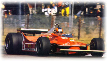 Gilles Villeneuve at Belgium, 1980