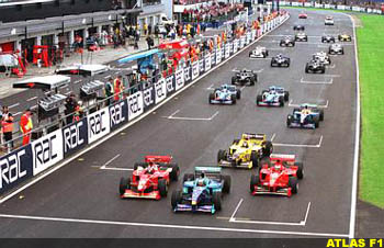 Silverstone 1998 - The Start