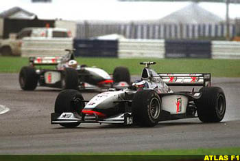 Silverstone 1998 - The McLarens