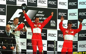 Silverstone 1998 - The podium