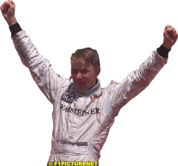 Mika Hakkinen wins in Canada