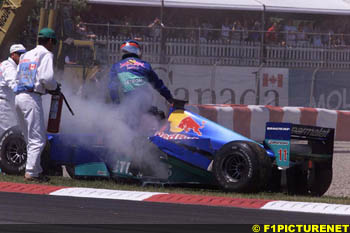 Jean Alesi victimized