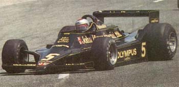 Andretti in the Lotus 79, France 1978