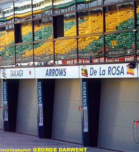 The Arrows Pits at Melbourne