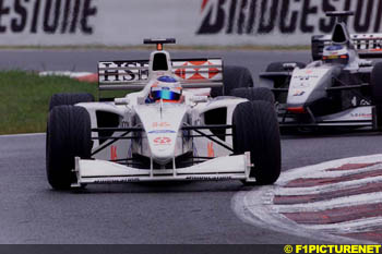 Mika chases Barrichello, France
