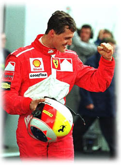 Schumacher wins the 1997 French GP