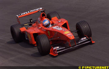 Mika Salo finishing third