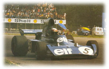 Stewart at Monza, 1973