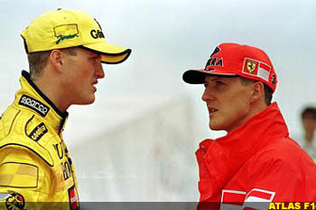 Ralf and Michael Schumacher