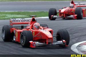 Ferrari teamwork at Malaysia
