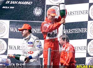 Ferrari happiness at Imola