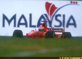 Schumacher comes in second