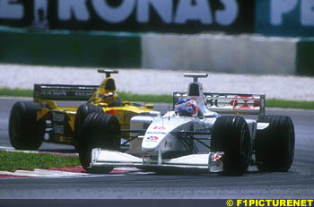 Barrichello and Frentzen