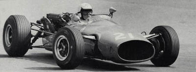 Ligier driving Cooper, Monaco 1966