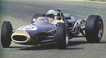 Brabham driving Brabham, France 1966