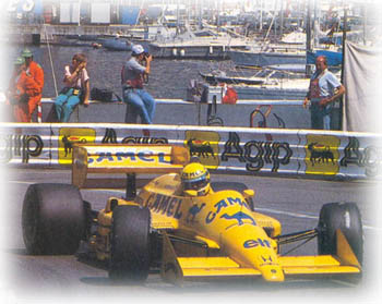 Senna at Monaco, 1987