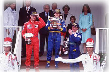 The winners at the 1996 race