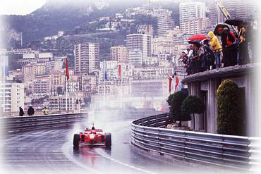 Schumacher in rain, 1997