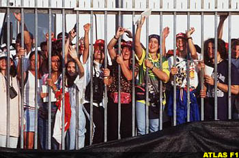 The Tifosi at Imola