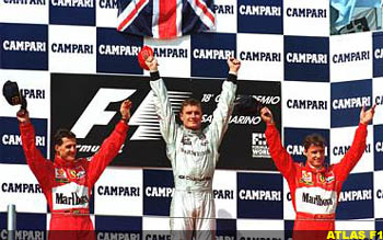 Imola 1998, Podium