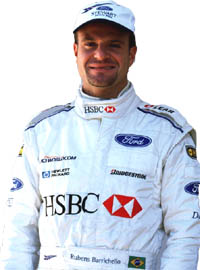 Stewart's Rubino Barrichello