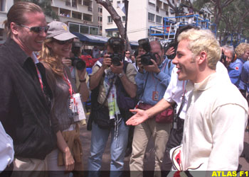 Hollywood star Val Kilmer meets Blondie
