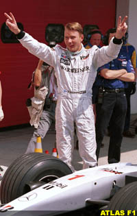 Mika Hakkinen, today