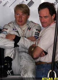 Mika Hakkinen, today