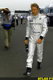 Mika Hakkinen, today