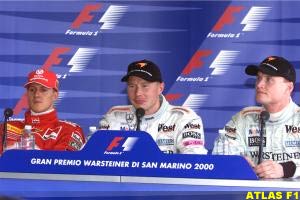 The top three at the press conference