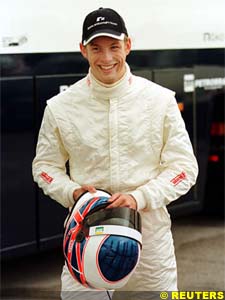 Jenson Button at Jerez