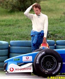 Jenson Button, today at Jerez