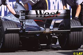 Hakkinen's McLaren, today