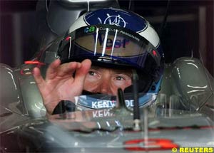 Mika Hakkinen, today