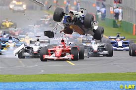Ralf Feels Lucky to be Unhurt 