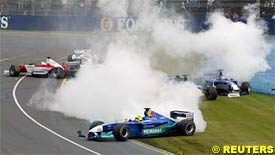 The start of the race