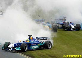 Heidfeld Accepts Blame for Start Accident