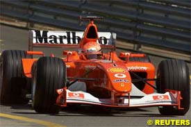Michael Schumacher, today