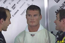 Coulthard Encouraged after Strong Showing