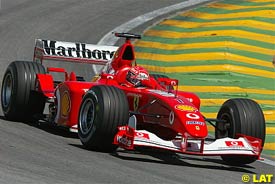 Schumacher Wary of Michelin-Shod Rivals