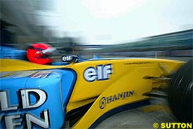 Renault, Jordan Complete Silverstone Test