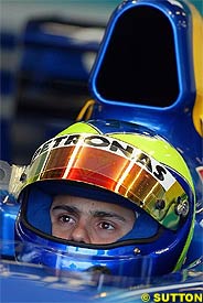 Massa Happy to be Back in Action