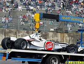 Unscathed Villeneuve Rues Lost Time