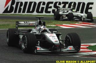 Coulthard third from Ralf Schumacher
